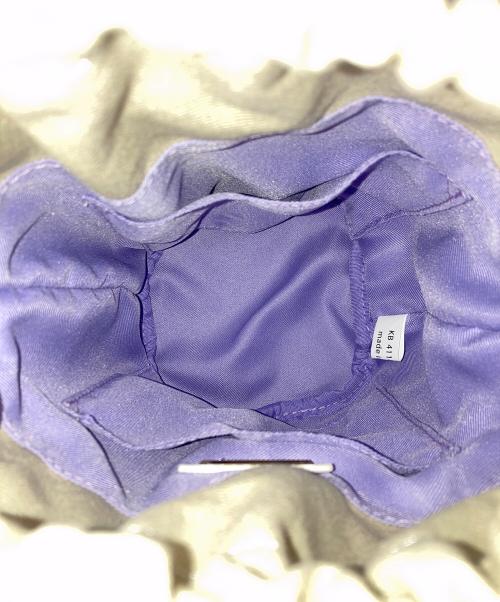 DAIANA（ダイアナ）DAIANA (ダイアナ) カットワークショルダーバッグ ホワイトの古着・服飾アイテム