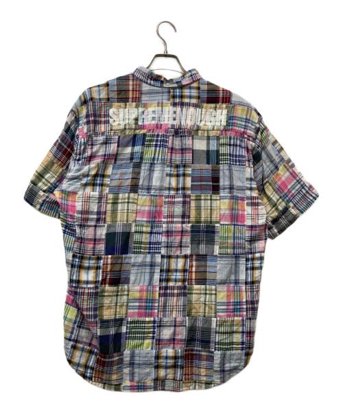 SUPREME（シュプリーム）Supreme (シュプリーム) GOODENOUGH Patchwork Madras S/S Shirt マルチカラー サイズ:Ｌの古着・服飾アイテム