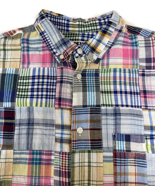 SUPREME（シュプリーム）Supreme (シュプリーム) GOODENOUGH Patchwork Madras S/S Shirt マルチカラー サイズ:Ｌの古着・服飾アイテム