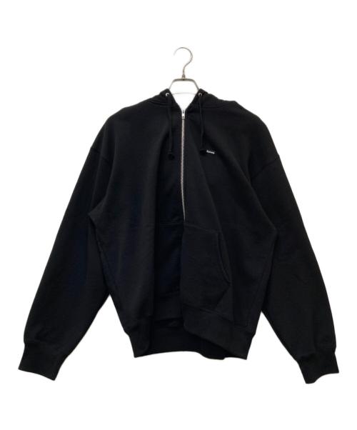 SUPREME（シュプリーム）Supreme (シュプリーム) Small Box Zip Up Hooded Sweatshirt ブラック サイズ:Ｌの古着・服飾アイテム