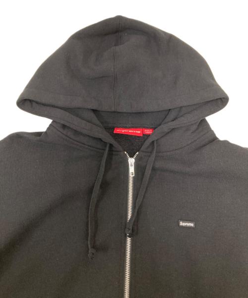 SUPREME（シュプリーム）Supreme (シュプリーム) Small Box Zip Up Hooded Sweatshirt ブラック サイズ:Ｌの古着・服飾アイテム