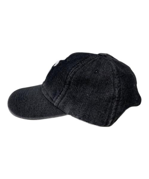 SUPREME（シュプリーム）Supreme (シュプリーム) 25SS Cordura Denim S Logo 6-Panel ブラックの古着・服飾アイテム