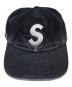 Supreme（シュプリーム）の古着「25SS Cordura Denim S Logo 6-Panel」｜ブラック