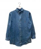 POLO COUNTRYポロカントリー）の古着「デニムシャツ」｜インディゴ