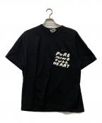 BLACK COMME des GARCONS×NIKEブラックコムデギャルソン×ナイキ）の古着「綿天竺 NIKE メッセージプリント」｜ブラック