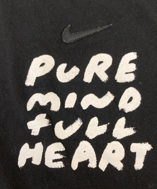 BLACK COMME des GARCONS（ブラックコムデギャルソン）BLACK COMME des GARCONS (ブラックコムデギャルソン) NIKE (ナイキ) 綿天竺 NIKE メッセージプリント ブラック サイズ:Ｓの古着・服飾アイテム