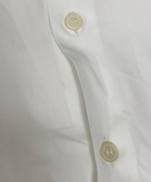 RAF SIMONS（ラフシモンズ）RAF SIMONS (ラフシモンズ) R刺繍ワンポイントコットンシャツ ホワイト サイズ:SIZE 4の古着・服飾アイテム
