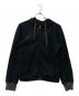 PRADA（プラダ）の古着「カシミア混ジップアップパーカー」｜ブラック