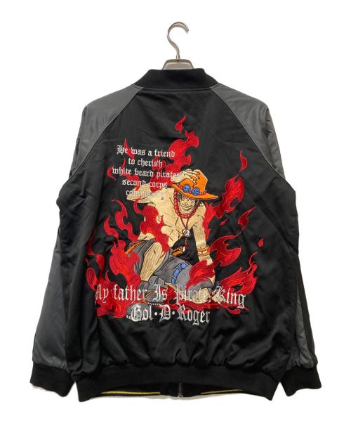 noutralooinfinity（インフィニティ）noutralooinfinity (インフィニティ) ONE PIECE (ワンピース) リバーシブルジャケット ブラック サイズ:XXLの古着・服飾アイテム