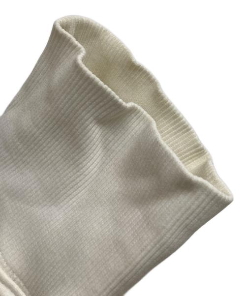 MM6 Maison Margiela（エムエムシックスメゾンマルジェラ）MM6 Maison Margiela (エムエムシックスメゾンマルジェラ) ロゴクルーネックスウェット ホワイト サイズ:XSの古着・服飾アイテム