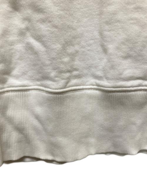 MM6 Maison Margiela（エムエムシックスメゾンマルジェラ）MM6 Maison Margiela (エムエムシックスメゾンマルジェラ) ロゴクルーネックスウェット ホワイト サイズ:XSの古着・服飾アイテム