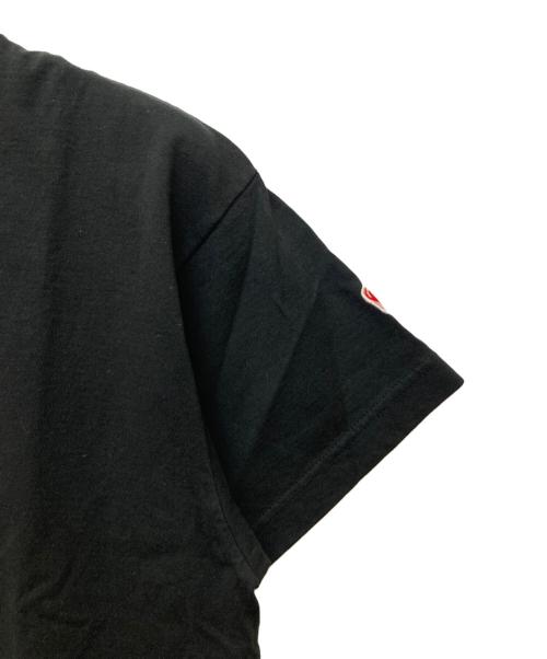 EMOTIONALLY UNAVAILABLE（エモーショナリー・アンアベイラブル）EMOTIONALLY UNAVAILABLE (エモーショナリー・アンアベイラブル) EU LOGO SS TEE / BLK ブラック サイズ:Ｍの古着・服飾アイテム