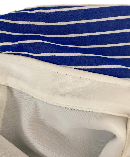 CULLNI（クルニ）CULLNI (クルニ) Color Blocking Layered Front Short Sleeve Shirt ネイビー サイズ:SIZE 2の古着・服飾アイテム