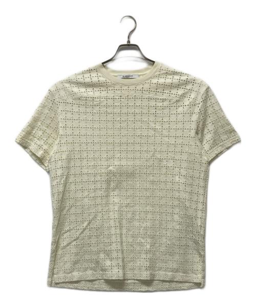 GIVENCHY（ジバンシィ）GIVENCHY (ジバンシィ) Broderie anglaise T-Shirt ホワイト サイズ:Sの古着・服飾アイテム