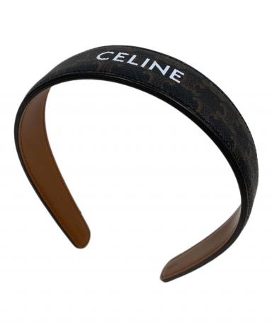 中古・古着通販】CELINE (セリーヌ) トリオンフカチューシャ ブラウン