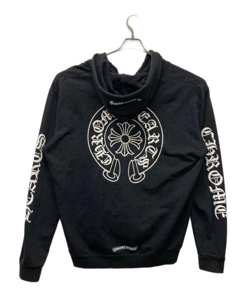 CHROME HEARTS（クロムハーツ）CHROME HEARTS (クロムハーツ) SWTSHRT HD ZIP CHプラス ジップパーカー ブラック サイズ:SIZE XLの古着・服飾アイテム