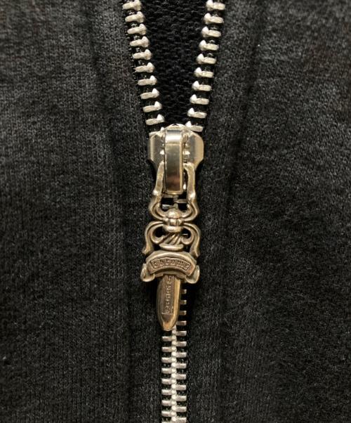 CHROME HEARTS（クロムハーツ）CHROME HEARTS (クロムハーツ) SWTSHRT HD ZIP CHプラス ジップパーカー ブラック サイズ:SIZE XLの古着・服飾アイテム