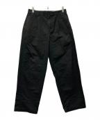 stussyステューシー）の古着「Twill Volume Pleated Trouser」｜ブラック