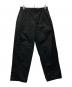 stussy（ステューシー）の古着「Twill Volume Pleated Trouser」｜ブラック