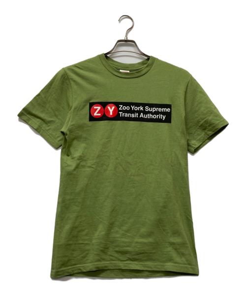 SUPREME（シュプリーム）Supreme (シュプリーム) Zoo York Transit Tee グリーン サイズ:Ｓの古着・服飾アイテム