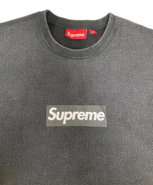 SUPREME（シュプリーム）Supreme (シュプリーム) 25SS Washed Box Logo Crewneck ブラック サイズ:Ｌの古着・服飾アイテム