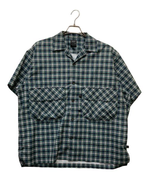 DAIWA PIER39（ダイワ ピア39）DAIWA PIER39 (ダイワ ピア39) Tech Regular Collar Shirts S/S グリーン サイズ:Ｍの古着・服飾アイテム