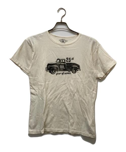 RRL（ダブルアールエル）RRL (ダブルアールエル) 25TH YEAR ANNIVERSARY TEE ホワイト サイズ:Ｓの古着・服飾アイテム