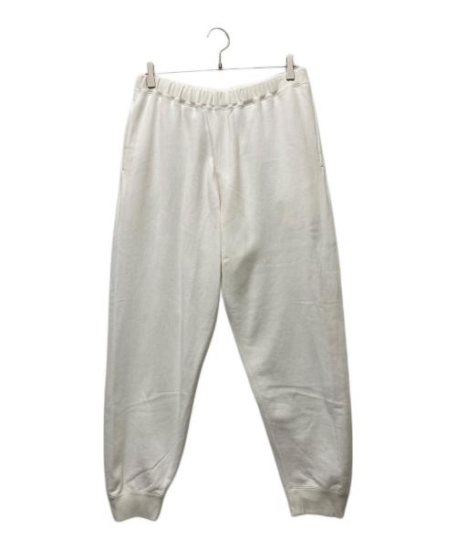 Graphpaper（グラフペーパー）Graphpaper (グラフペーパー) LOOPWHEELER (ループウィラー) 22SS 別注 Sweat Pants ホワイト サイズ:2の古着・服飾アイテム