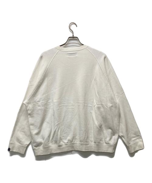 Graphpaper（グラフペーパー）Graphpaper (グラフペーパー) LOOPWHEELER (ループウィラー) ラグランスウェット ホワイト サイズ:2の古着・服飾アイテム