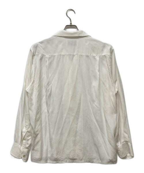 WACKO MARIA（ワコマリア）WACKO MARIA (ワコマリア) 50'S OPEN COLLAR SHIRT ホワイト サイズ:Ⅿの古着・服飾アイテム
