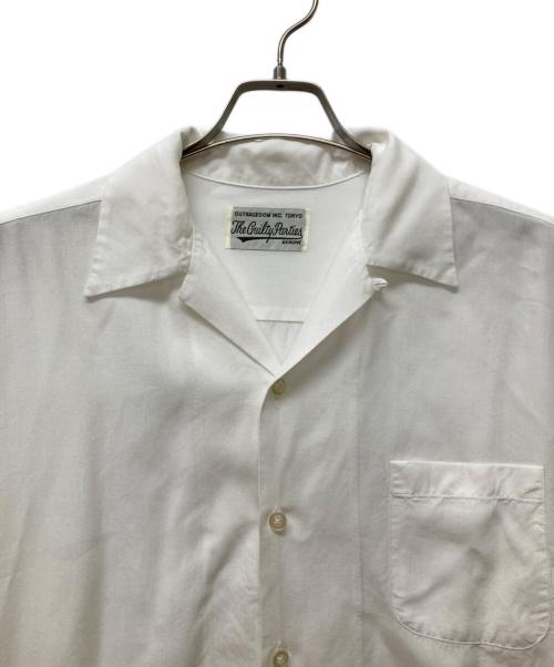 WACKO MARIA（ワコマリア）WACKO MARIA (ワコマリア) 50'S OPEN COLLAR SHIRT ホワイト サイズ:Ⅿの古着・服飾アイテム