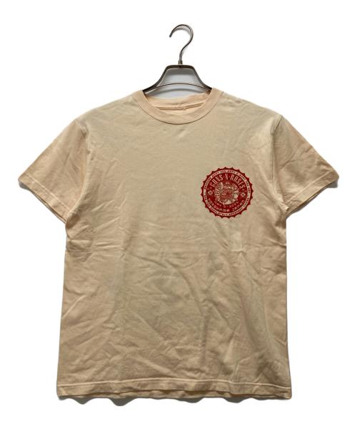 GUNS N ROSES（ガンズ・アンド・ローゼズ）GUNS N ROSES (ガンズ・アンド・ローゼズ) 半袖Tシャツ ベージュ サイズ:Ⅿの古着・服飾アイテム