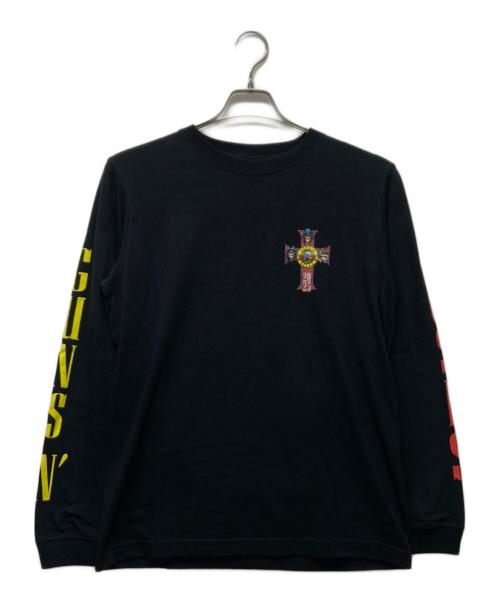 GUNS N ROSES（ガンズ・アンド・ローゼズ）GUNS N ROSES (ガンズ・アンド・ローゼズ) 長袖Tシャツ ブラック サイズ:Ｍの古着・服飾アイテム