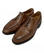 Crockett & Jonesクロケット＆ジョーンズ）の古着「MORETONUチップシューズ」｜ブラウン