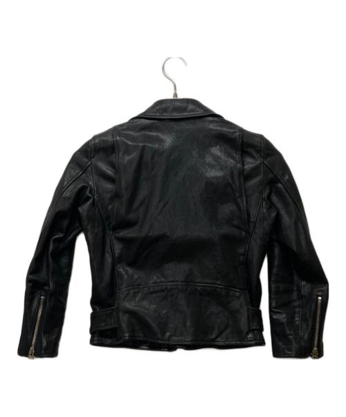 beautiful people（ビューティフルピープル）beautiful people (ビューティフルピープル) shrink leather riders jacket ブラック サイズ:130の古着・服飾アイテム