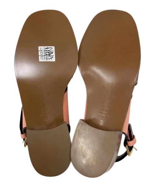 MARNI（マルニ）MARNI (マルニ) パテントマルチカラーサンダル ボルドー サイズ:SIZE 37の古着・服飾アイテム