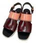 MARNI（マルニ）の古着「パテントマルチカラーサンダル」｜ボルドー