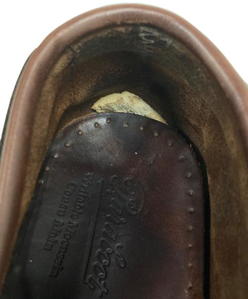 PARABOOT（パラブーツ）PARABOOT (パラブーツ) デッキシューズ ブラウン サイズ:9の古着・服飾アイテム