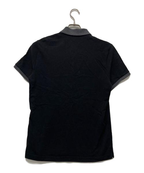 MONCLER（モンクレール）MONCLER (モンクレール) MAGLIA POLO MANICA CORTA ブラック サイズ:Ｍの古着・服飾アイテム