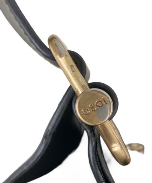 osoi（オソイ）osoi (オソイ) MINI BROTショルダーバッグ ブラックの古着・服飾アイテム