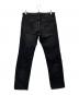 MINEDENIM (マインデニム) S.Slim USED加工 スーパースリムストレッチスキニーデニムパンツ ブラック サイズ:SIZE10：7000円