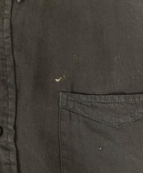 RRL（ダブルアールエル）RRL (ダブルアールエル) ワークシャツ ブラック サイズ:Ｍの古着・服飾アイテム