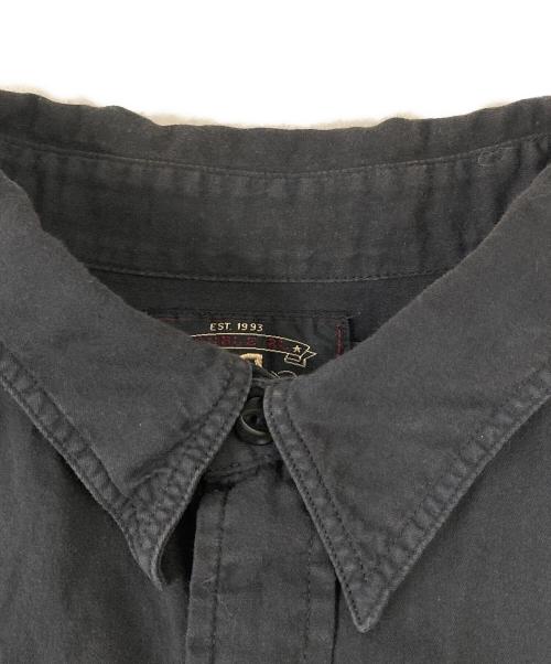 RRL（ダブルアールエル）RRL (ダブルアールエル) ワークシャツ ブラック サイズ:Ｍの古着・服飾アイテム