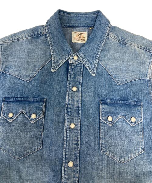 LEVI'S VINTAGE CLOTHING（リーバイス ビンテージ クロージング）LEVI'S VINTAGE CLOTHING (リーバイス ビンテージ クロージング) ウエスタンデニムシャツ ブルー サイズ:SIZE XSの古着・服飾アイテム