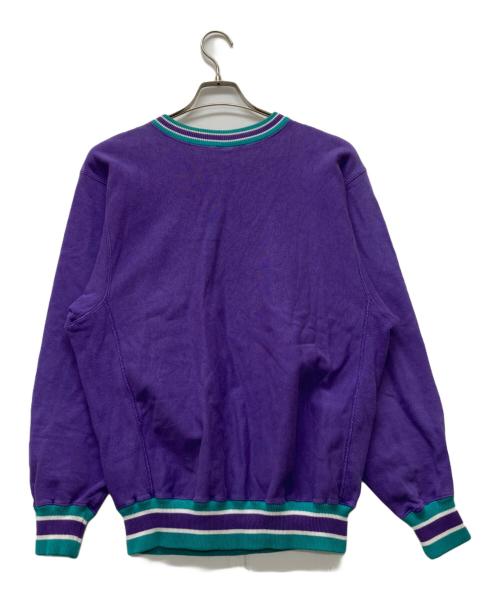 Champion REVERSE WEAVE（チャンピオン リバース ウィーブ）Champion REVERSE WEAVE (チャンピオン リバース ウィーブ) ヴィンテージスウェット パープル サイズ:Ｌの古着・服飾アイテム