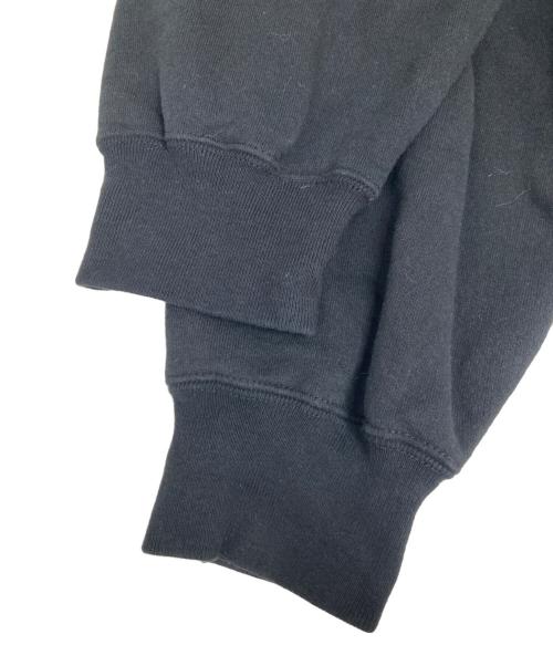 SUPREME（シュプリーム）SUPREME (シュプリーム) Satin Applique Hooded Sweatshirt ブラック サイズ:Ｍの古着・服飾アイテム