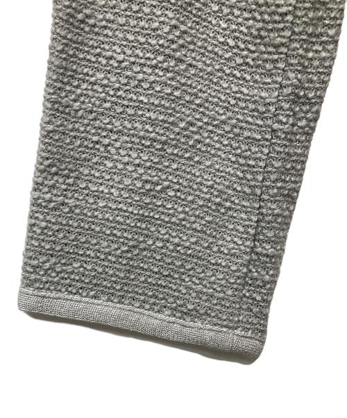 NOLLEY'S sophi（ノーリーズソフィー）NOLLEY'S sophi (ノーリーズソフィー) ラメカラミパイピングライトジャケット/4-0030-2-05-002 グレー サイズ:38の古着・服飾アイテム