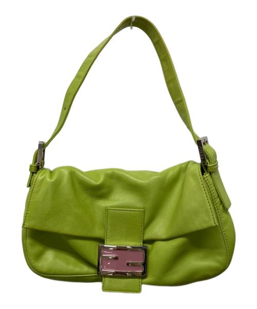 FENDI（フェンディ）FENDI (フェンディ) ハンドバッグ グリーンの古着・服飾アイテム