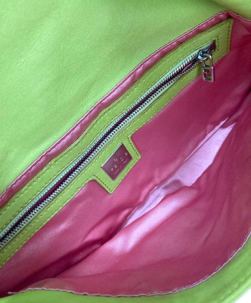 FENDI（フェンディ）FENDI (フェンディ) ハンドバッグ グリーンの古着・服飾アイテム