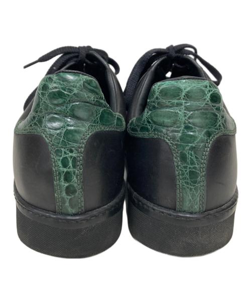 GUCCI（グッチ）GUCCI (グッチ) シェリーラインローカットスニーカー ブラック サイズ:24.5cmの古着・服飾アイテム